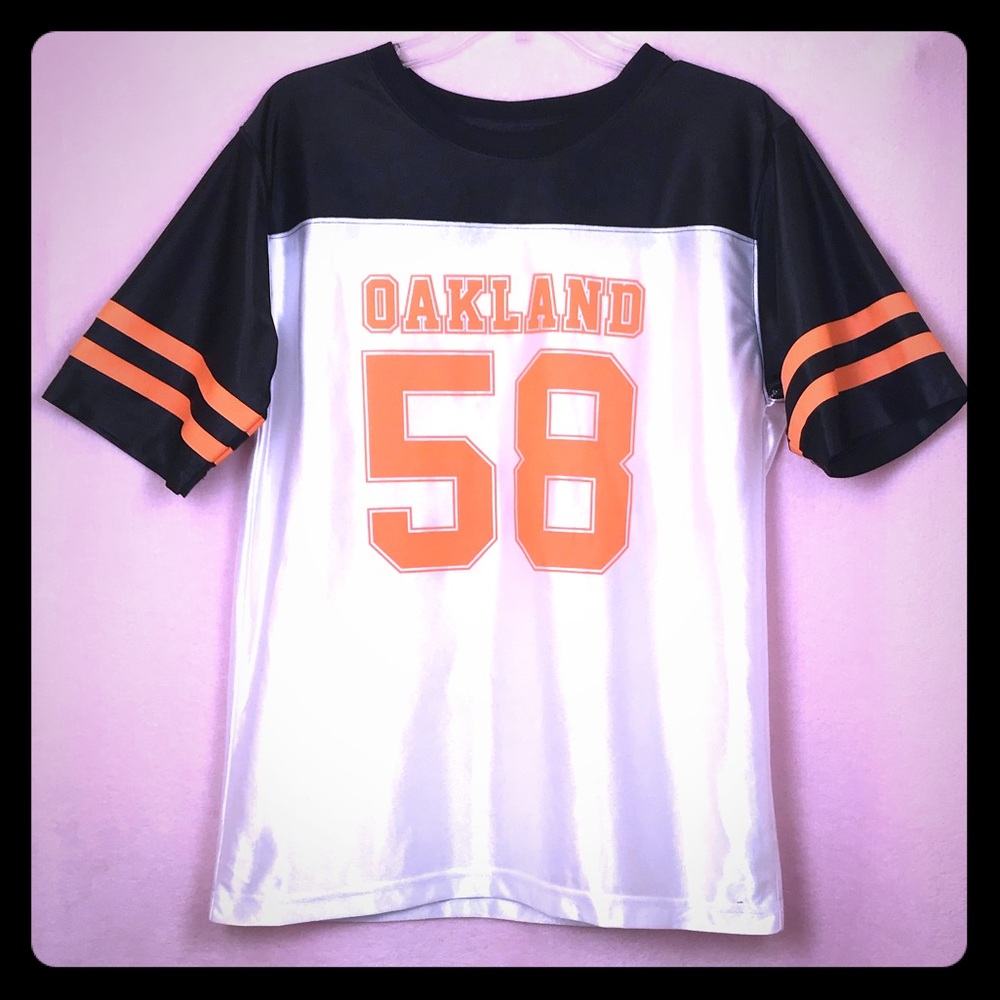 Forever 21 Women’s Jersey Oakland Number 58